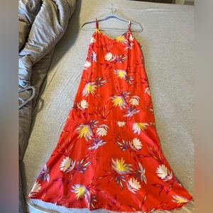 Lulus size medium floral midi dress